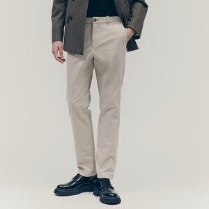 H&M Slim-Fit Men's Cotton Chinos Pants